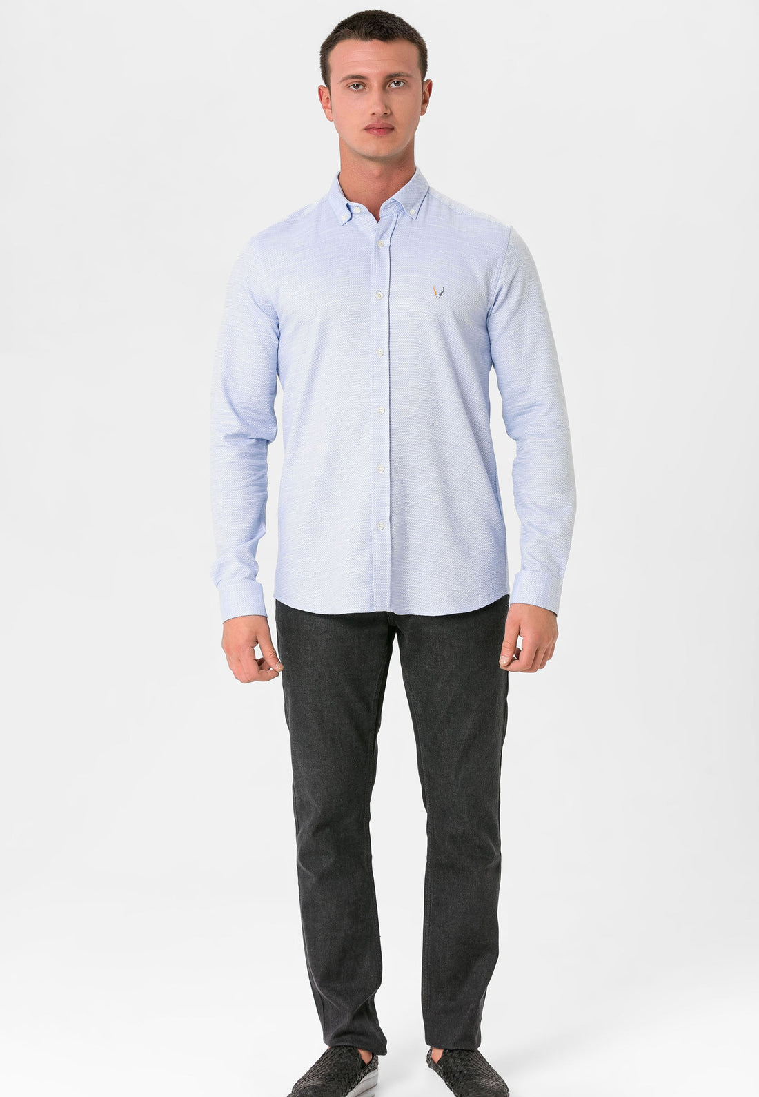 Slim Fit WHITE - BLUE